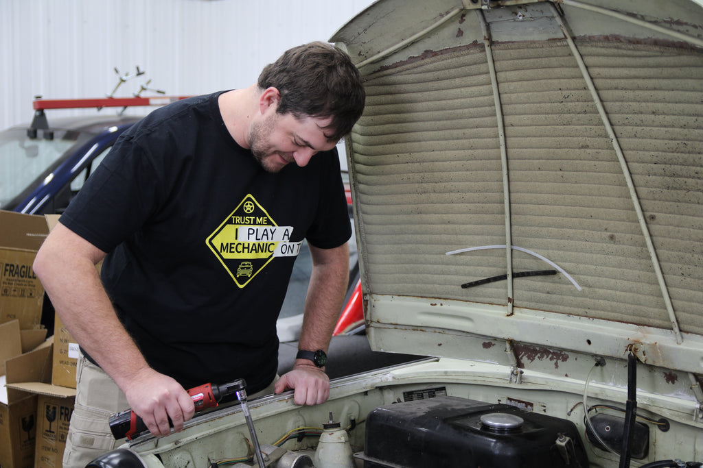 Aging Wheels Mechanic T-Shirt